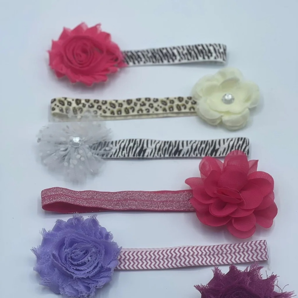 Baby girl headbands patterns and prints Boutique